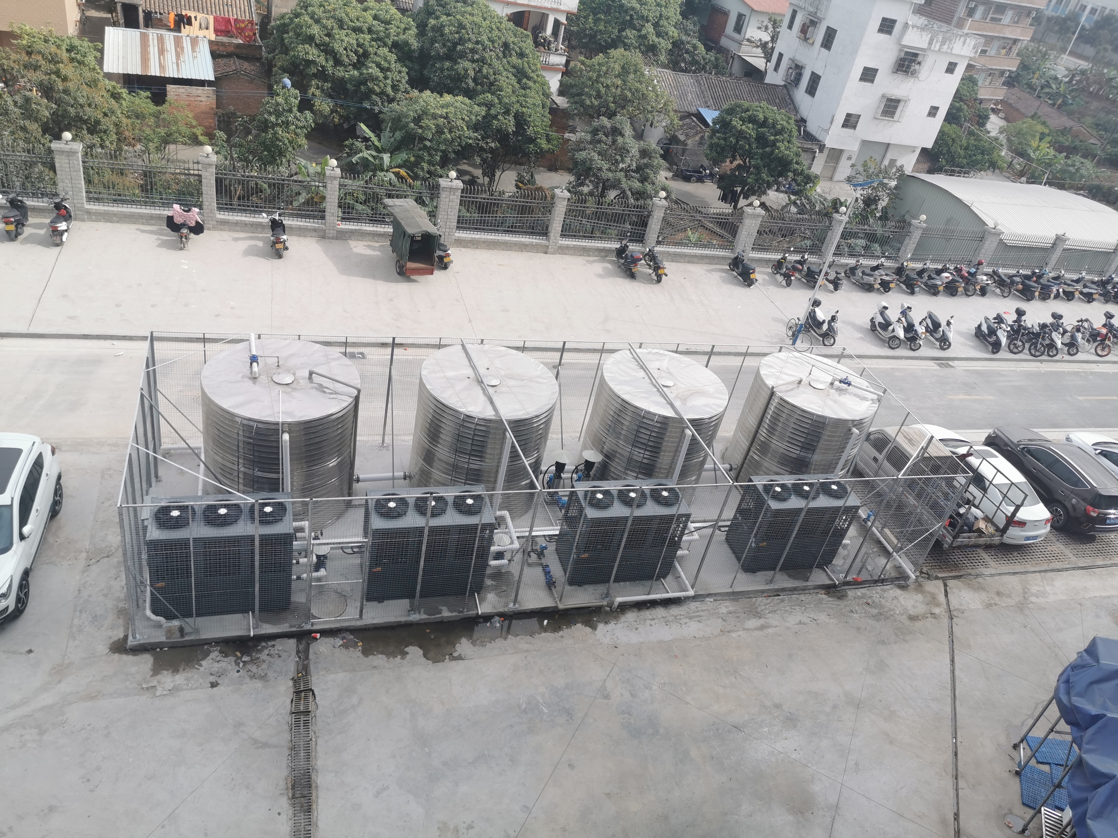 廣東江粉高科技產業園熱水工程案例